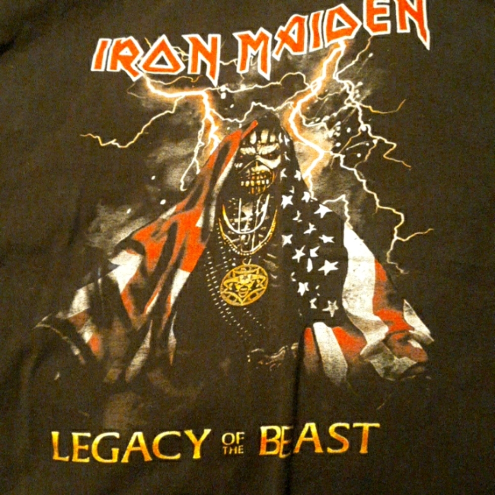 Iron maiden xl shirt